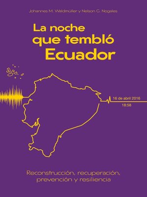 cover image of La noche que tembló Ecuador